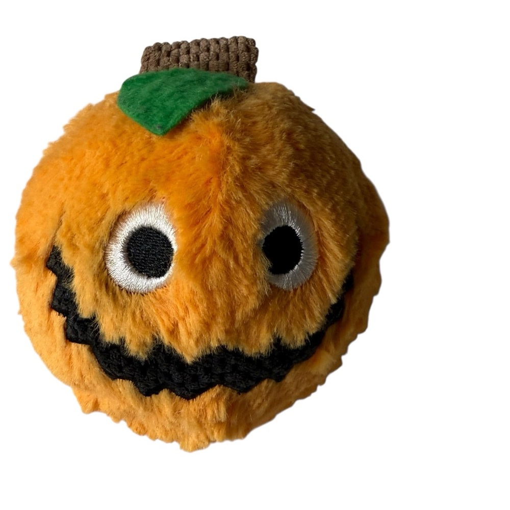 Scentsy Bitty Buddy Pumpkin Jack-o-lantern Halloween Orange Plush Stuffed 3"